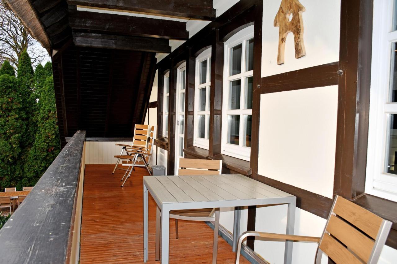 Reetdachfachwerkvilla Am Wiesengrund Bergen Auf Rugen Zewnętrze zdjęcie