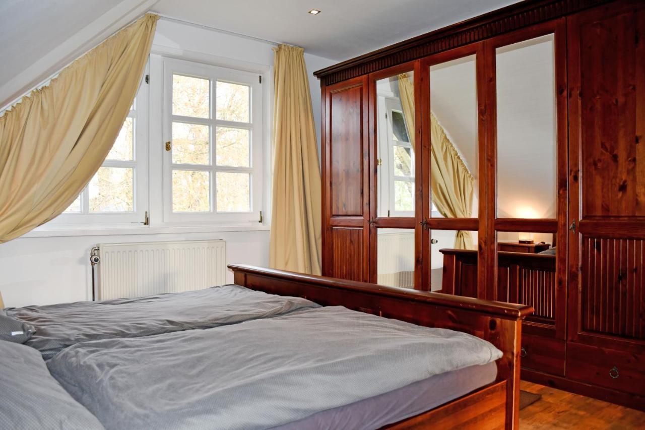 Reetdachfachwerkvilla Am Wiesengrund Bergen Auf Rugen Zewnętrze zdjęcie