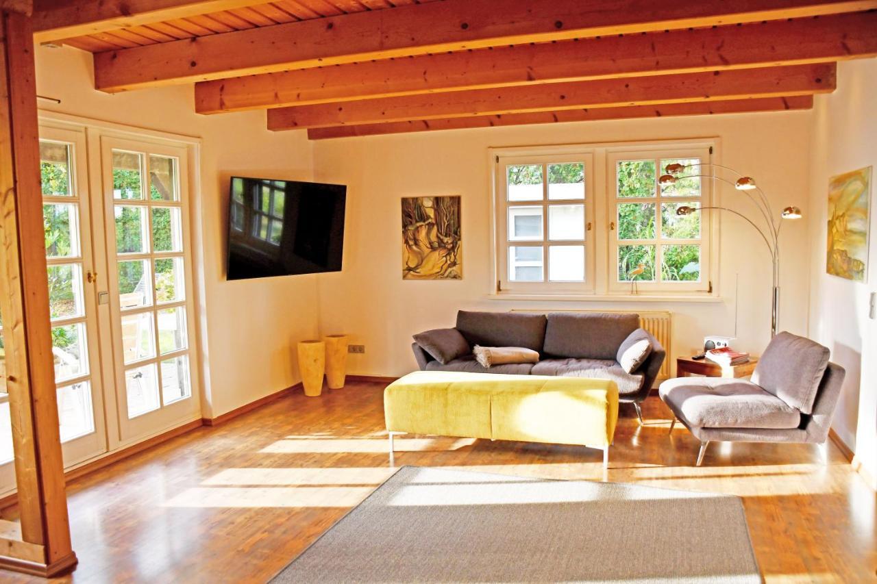 Reetdachfachwerkvilla Am Wiesengrund Bergen Auf Rugen Zewnętrze zdjęcie